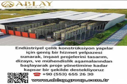 Endüstriyel Çelik Konstrüksiyon Yapılar